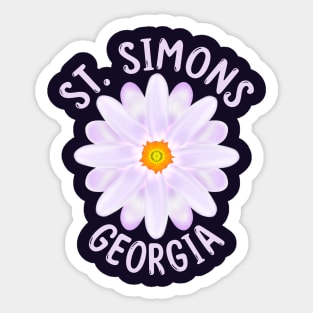 St. Simons Georgia Sticker